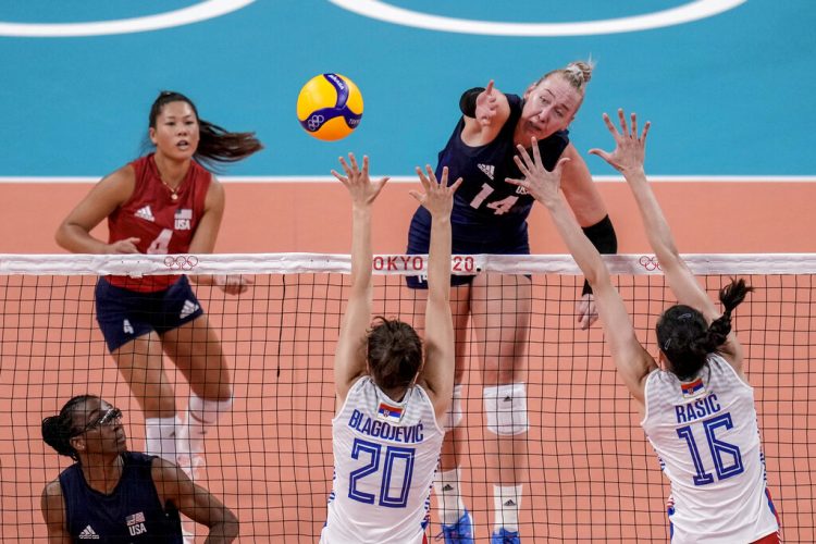 Good day on beach and courts for US women in Tokyo